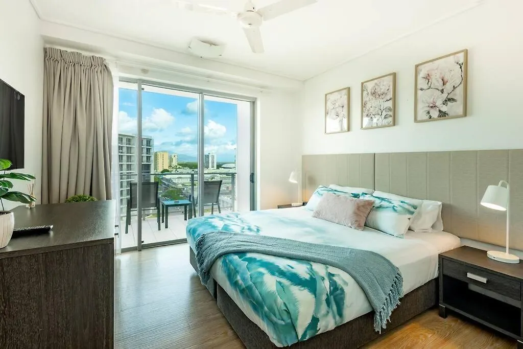 Cairns City Studio Apartment Ocean View 12Th Floor